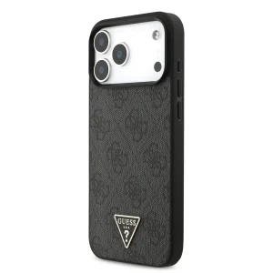 Guess Guess MagSafe 4G PU Leather Case With Small 4G Logo & Lanyard For iPhone 17 Pro