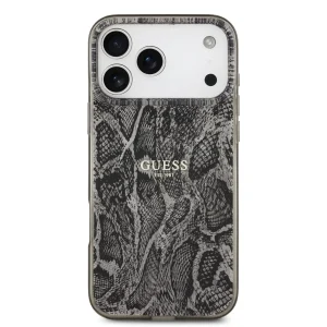 Guess Guess MagSafe PC+TPU Case With Phython Pattern Design & Classic logo For iPhone