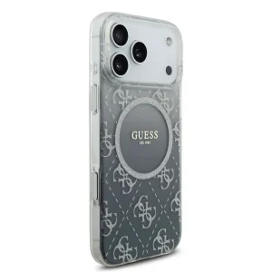 Guess Guess MagSafe PC+TPU Case With Gradient Glitter For iPhone 17 Pro Max – Grey