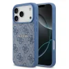 Guess Guess MagSafe 4G PU Leather Case With Classic Logo For iPhone 17 Pro Max – Blue