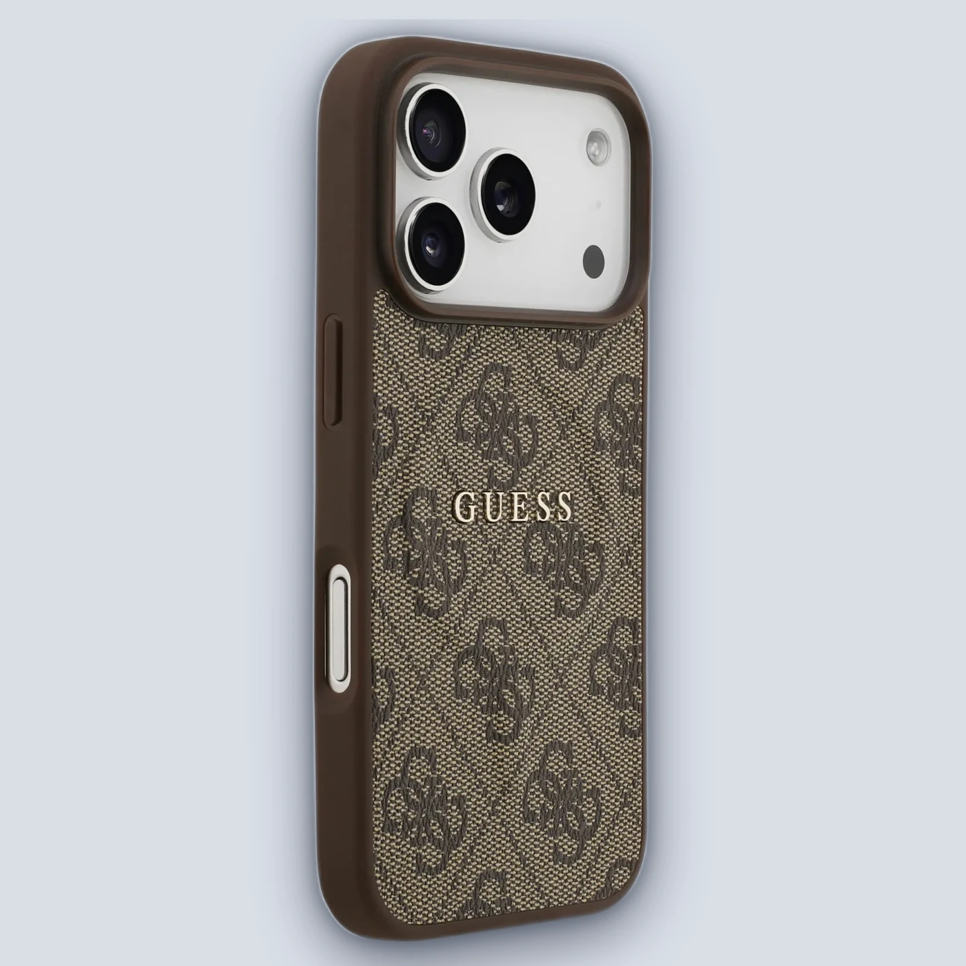 Guess Guess MagSafe 4G PU Leather Case With Classic Logo For iPhone 17 Pro Max – Brown