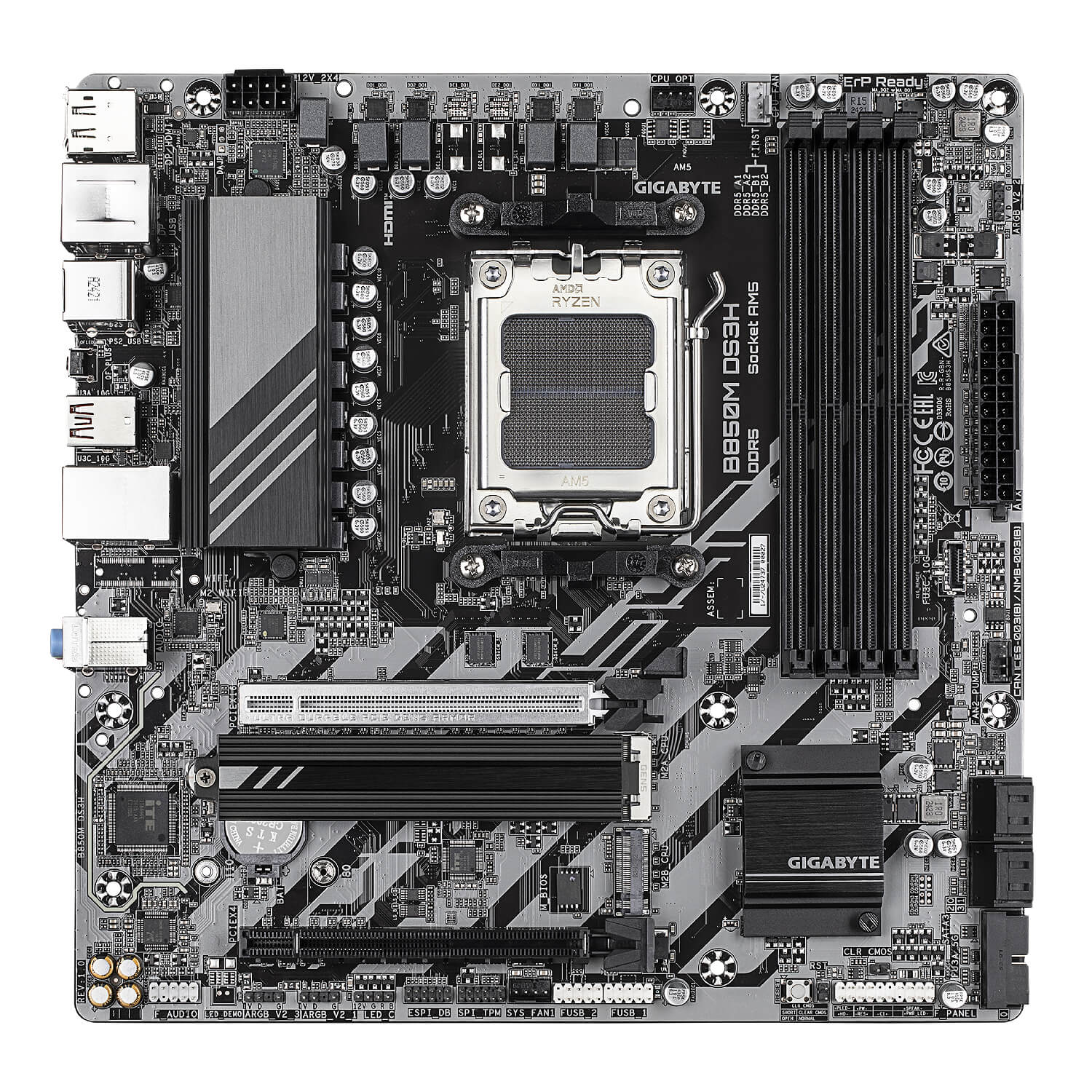 Gigabyte B850M DS3H — image 2