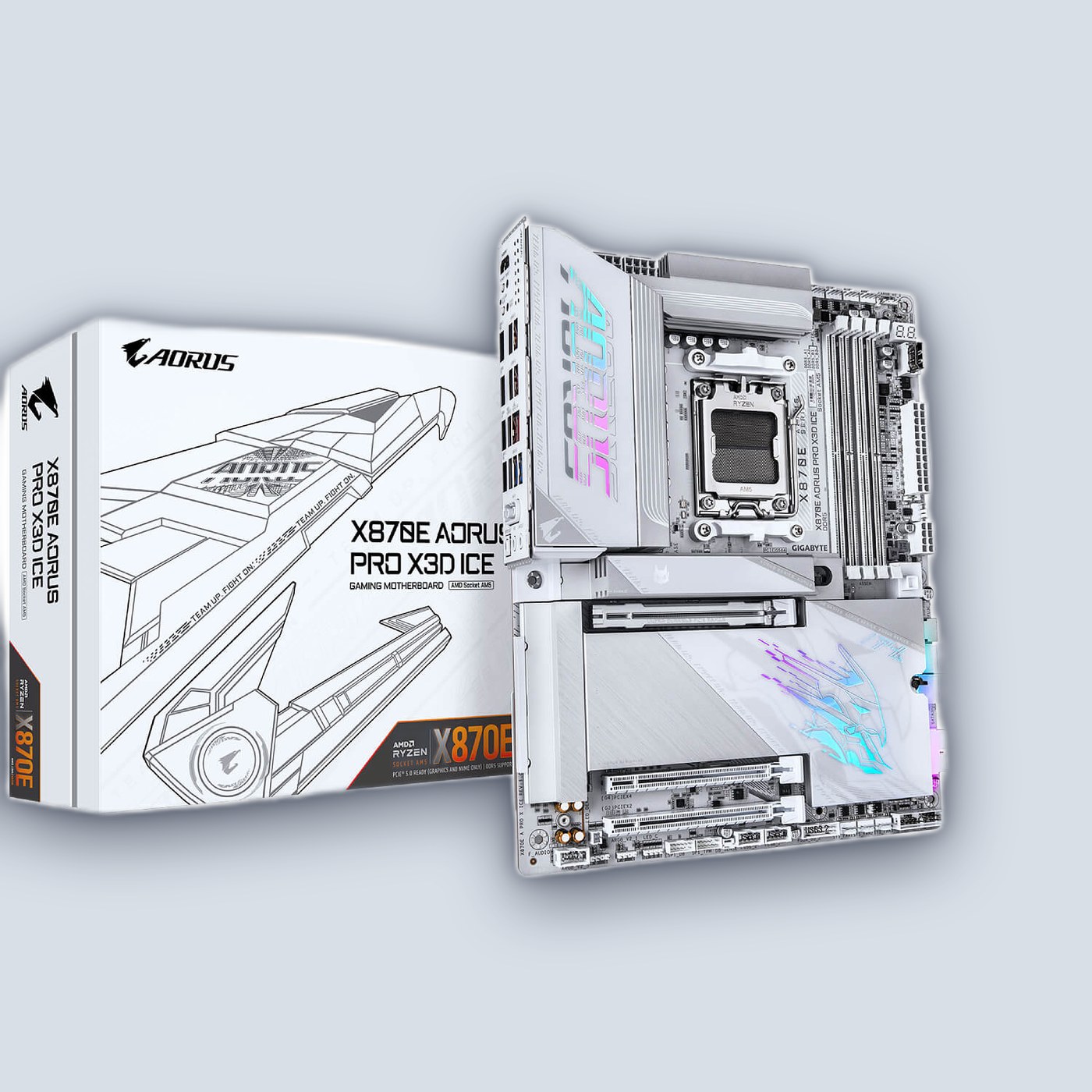Gigabyte X870E AORUS PRO X3D ICE