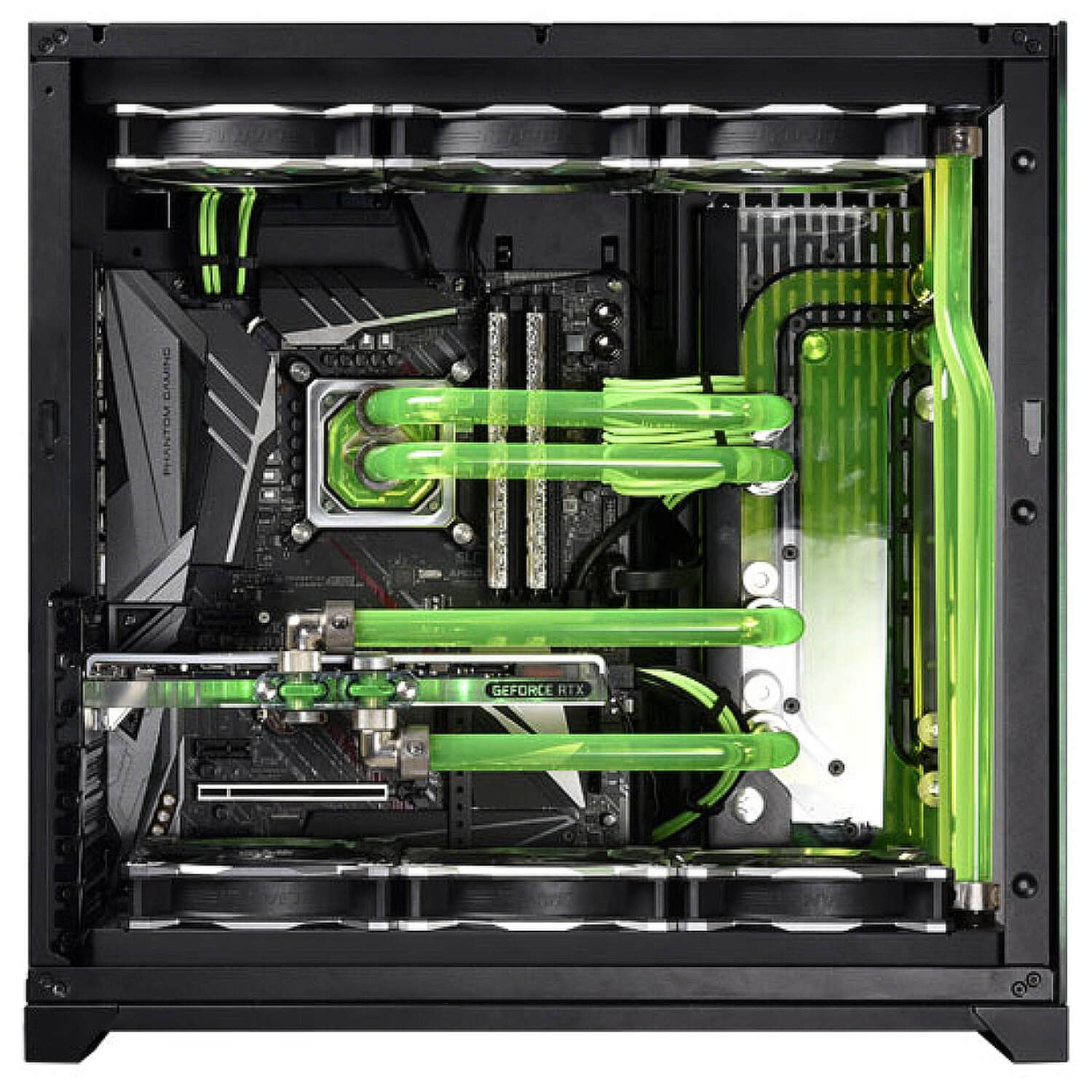 Lian-Li O11 Dynamic Razer Edition PC Case — image 3