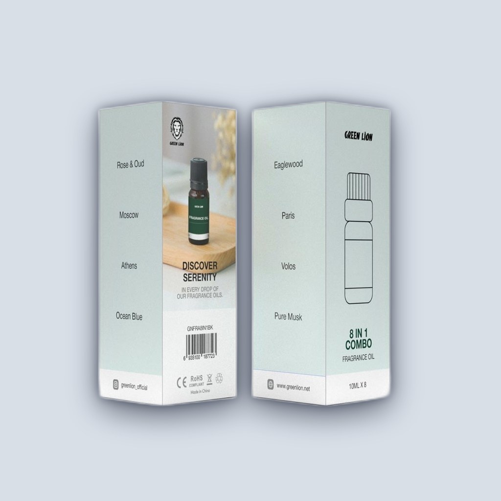 Green Lion Green Lion 8 IN 1 COMBO Fragrance Set – Black
