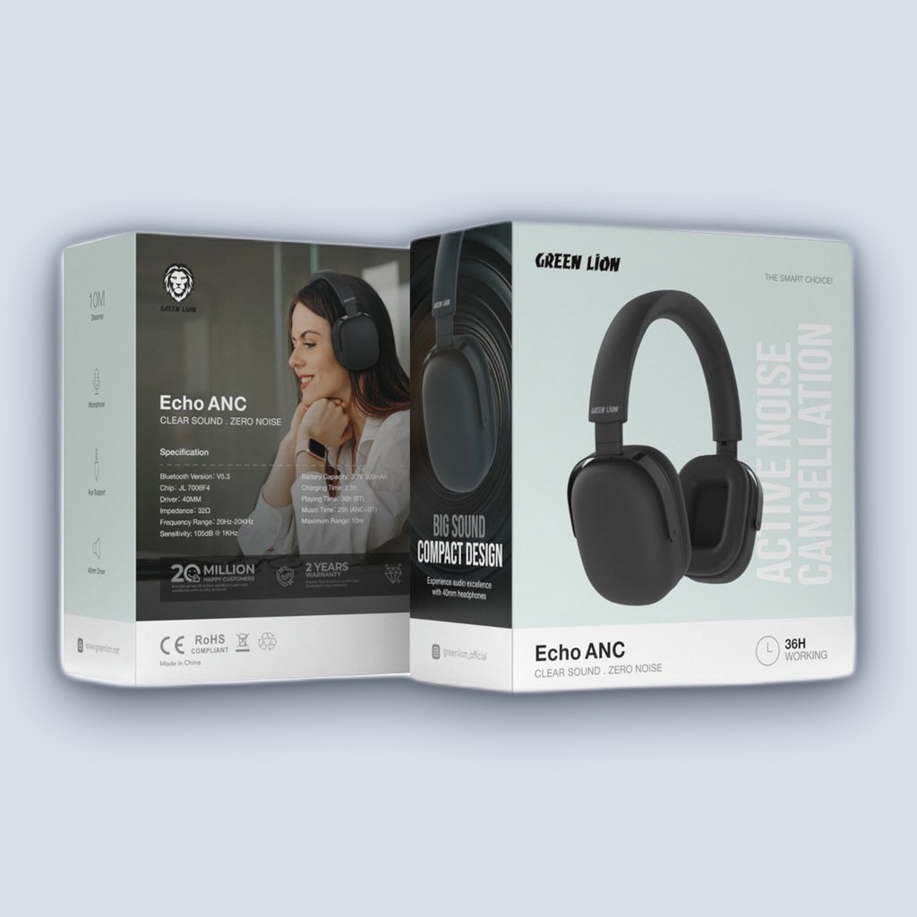 Green Lion Green Lion Echo ANC Wireless Headphone
