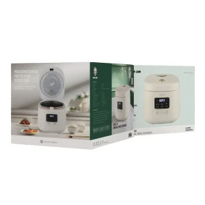 Green Lion Green Lion GRC-10 Digital Rice Cooker 2L – White