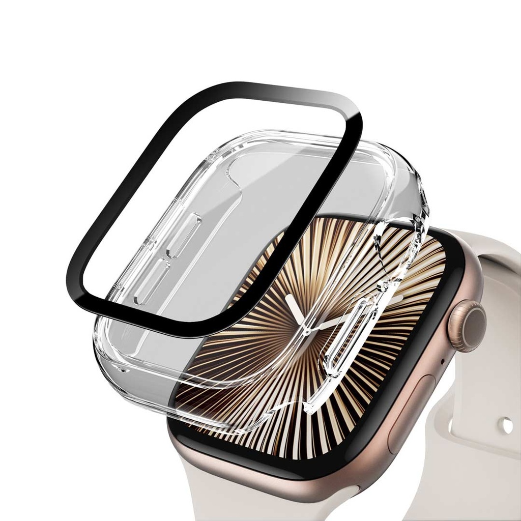 Green Lion Green Lion Guard Plus PC Case for Apple Watch – Clear