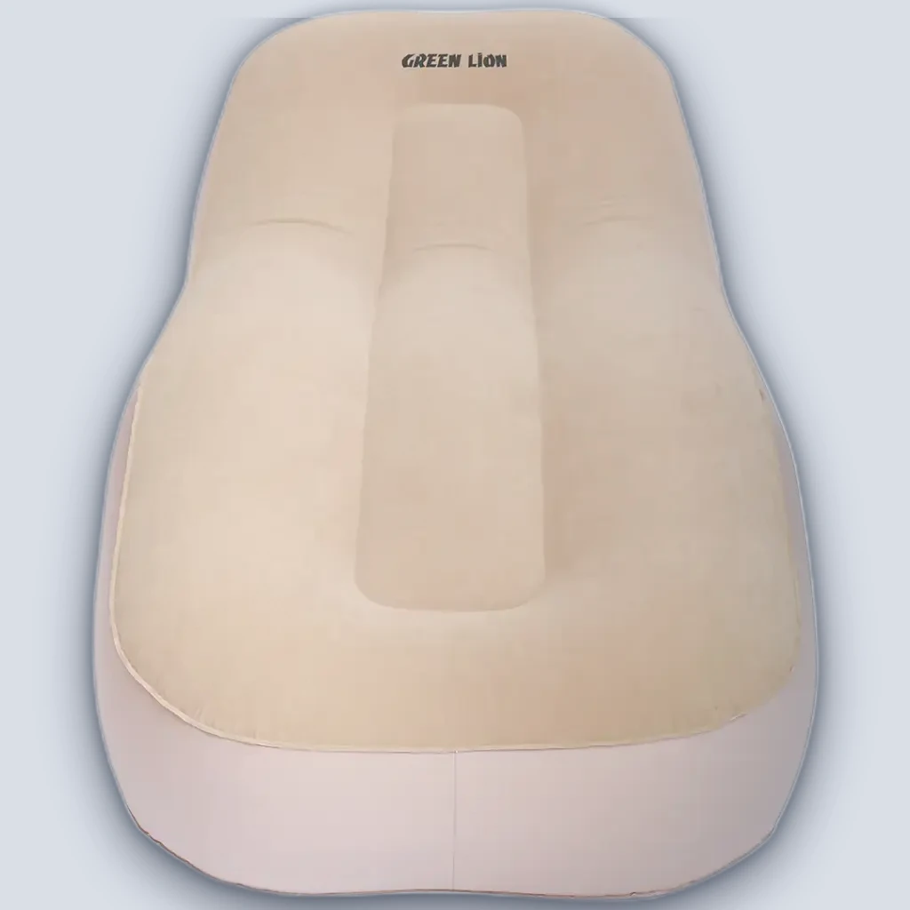 Green Lion Inflatable Air Mattress Sofa – Beige