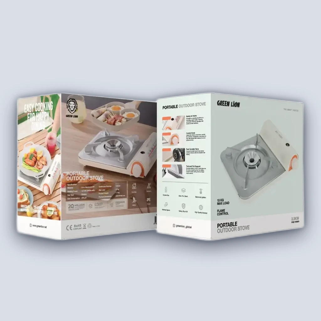 Green Lion Green Lion Portable Outdoor Stove 3.5KW – Beige
