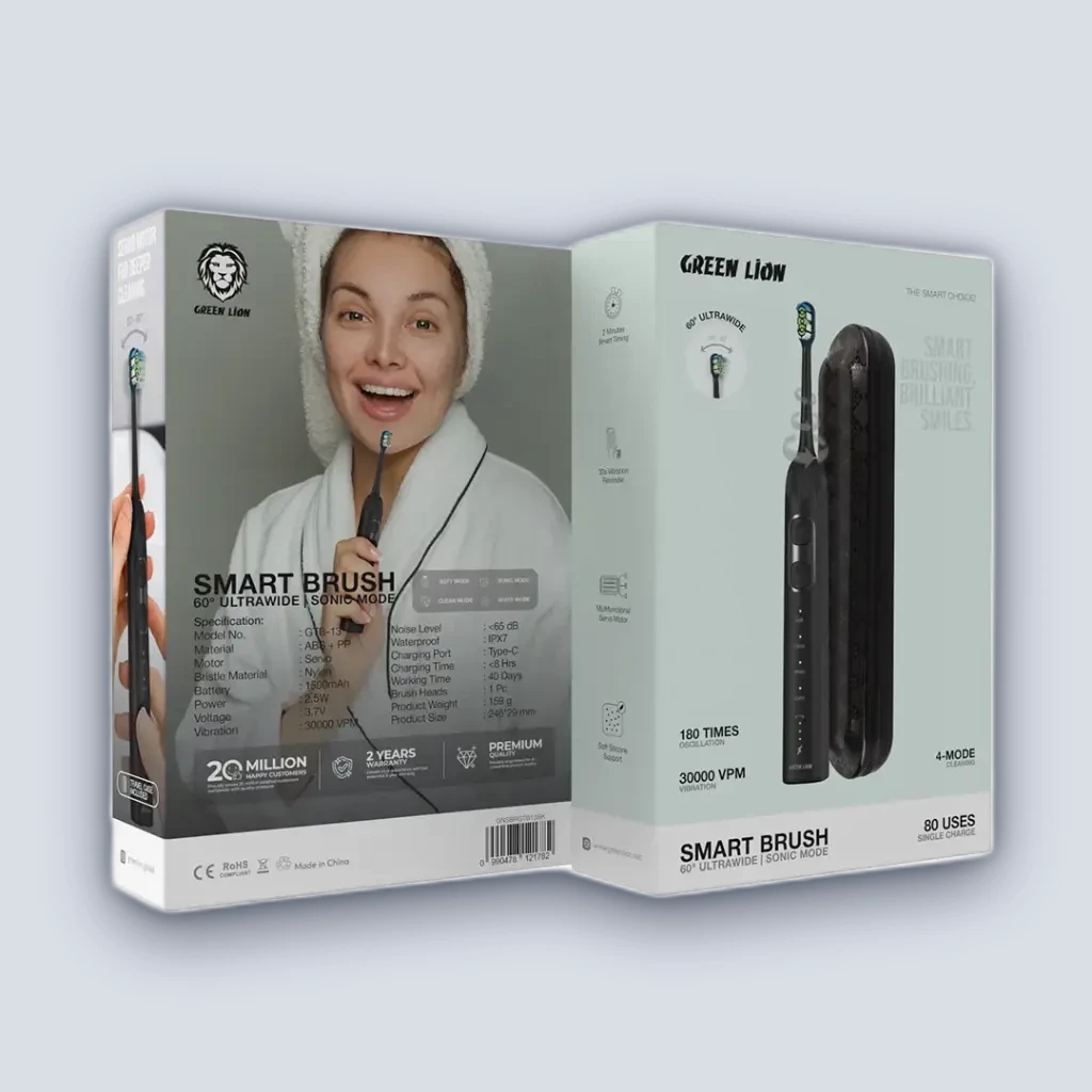 Green Lion Green Lion Smart Brush 60° Ultrawide – Black