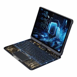 Green Lion Transparent Magic Keyboard Case iPad Pro 12.9” – Black