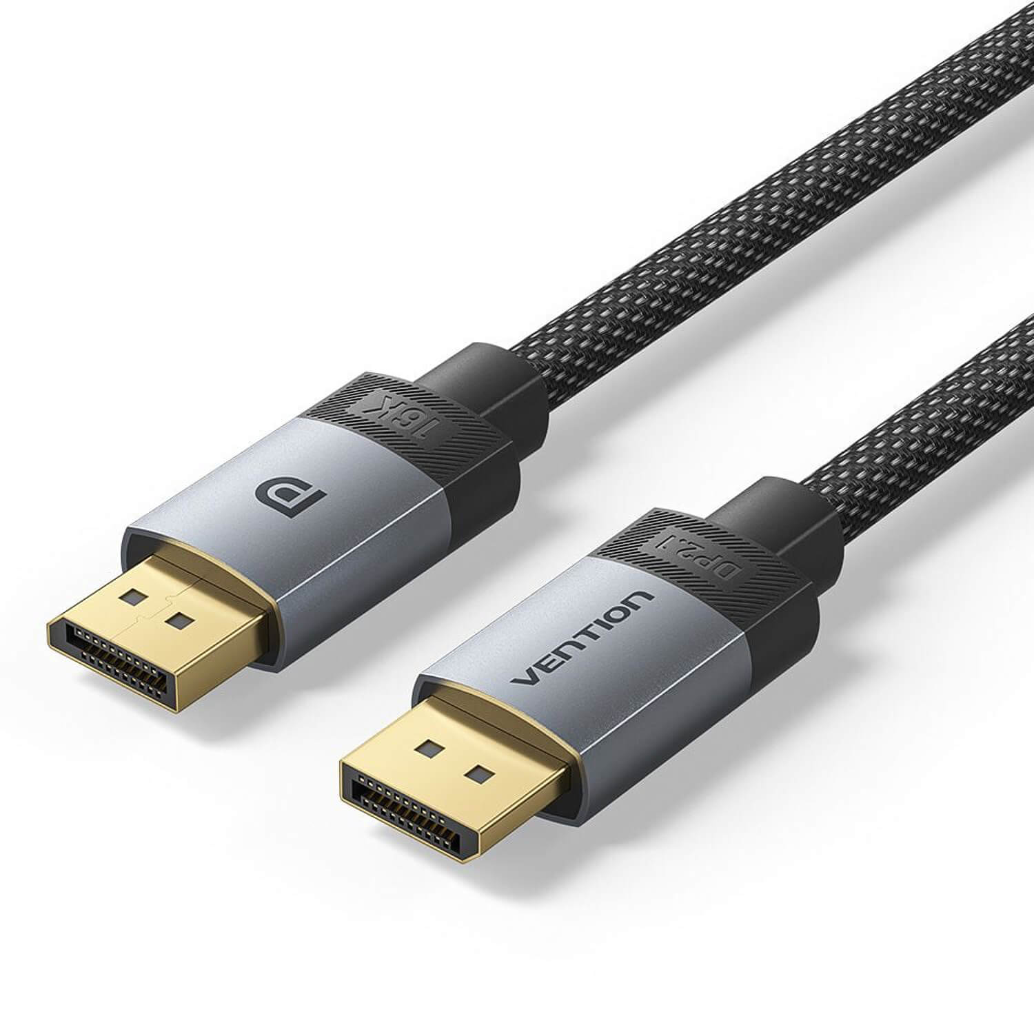 Vention DP 2.1 16K/60Hz 80Gbps – 1m Cable