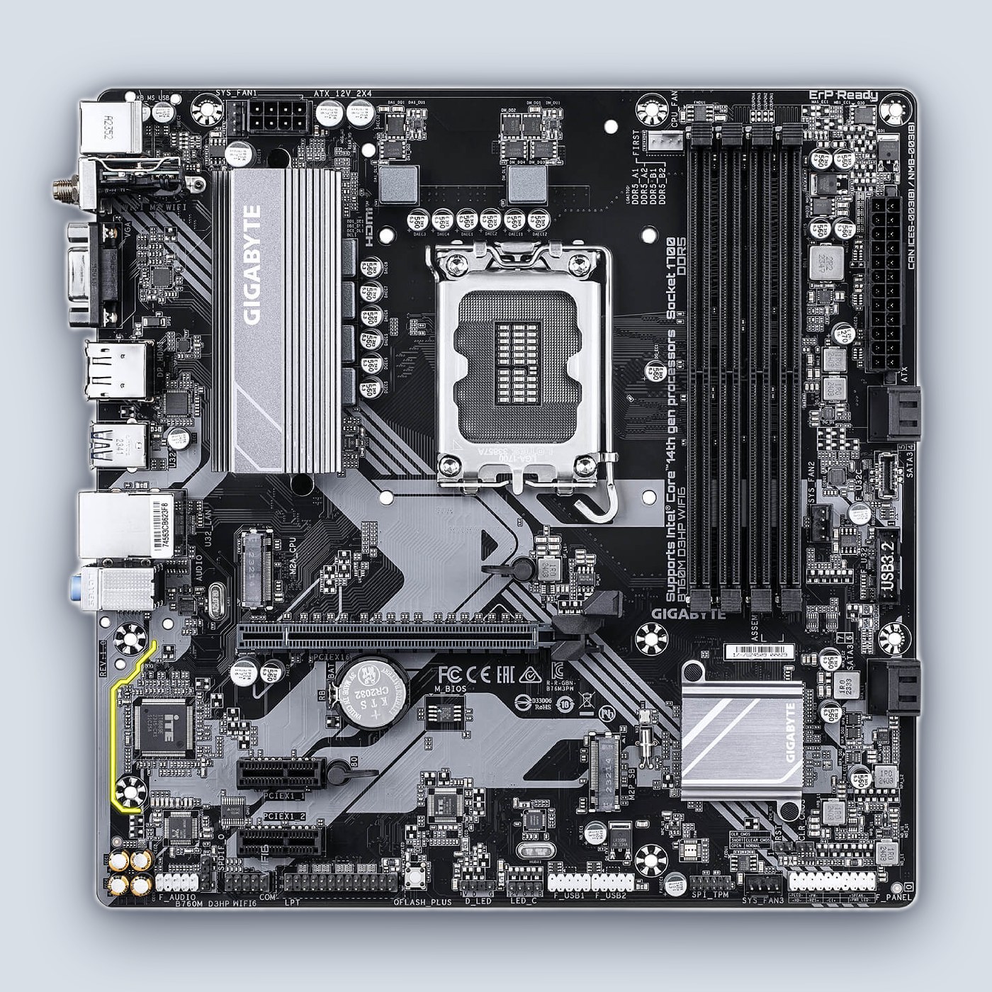 Gigabyte B760M D3HP WiFi6 — image 2