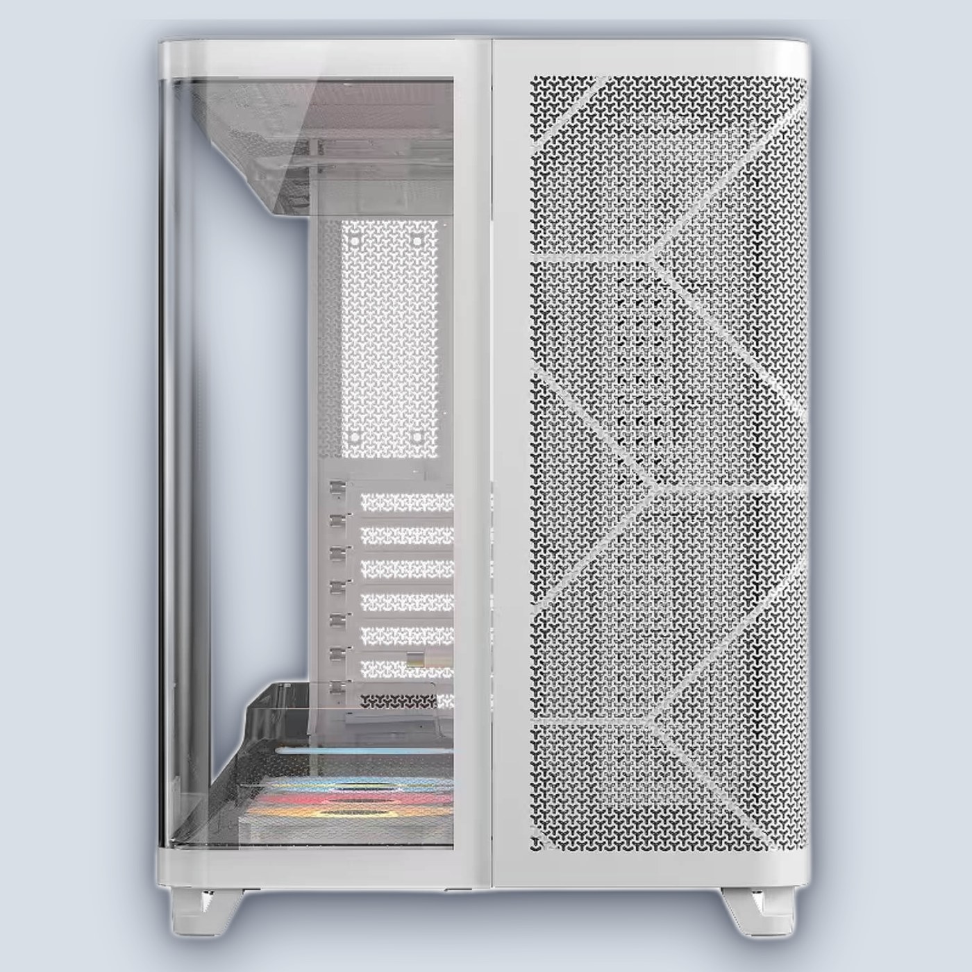 Corsair AIR 5400 RS-R ARGB Triple Chamber White PC Case โ image 2