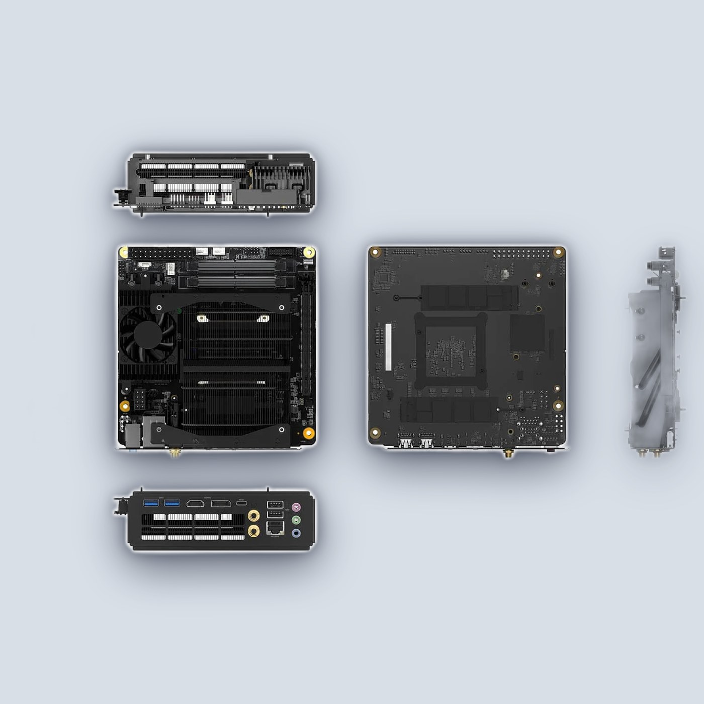 MInisForum BD790i Ryzen-9-7945HX Mini-ITX Motherboard — image 3