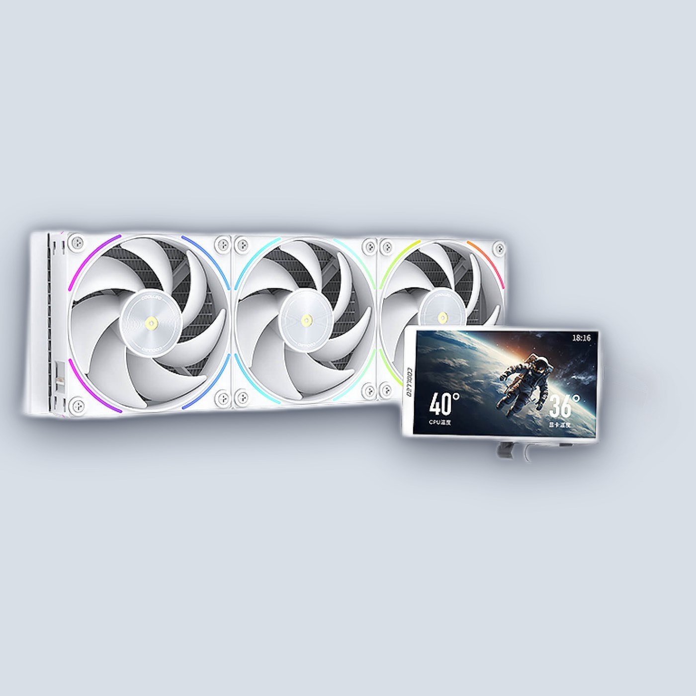 Coolleo ICE Apex Vision PRO 360 WT Water Cooler