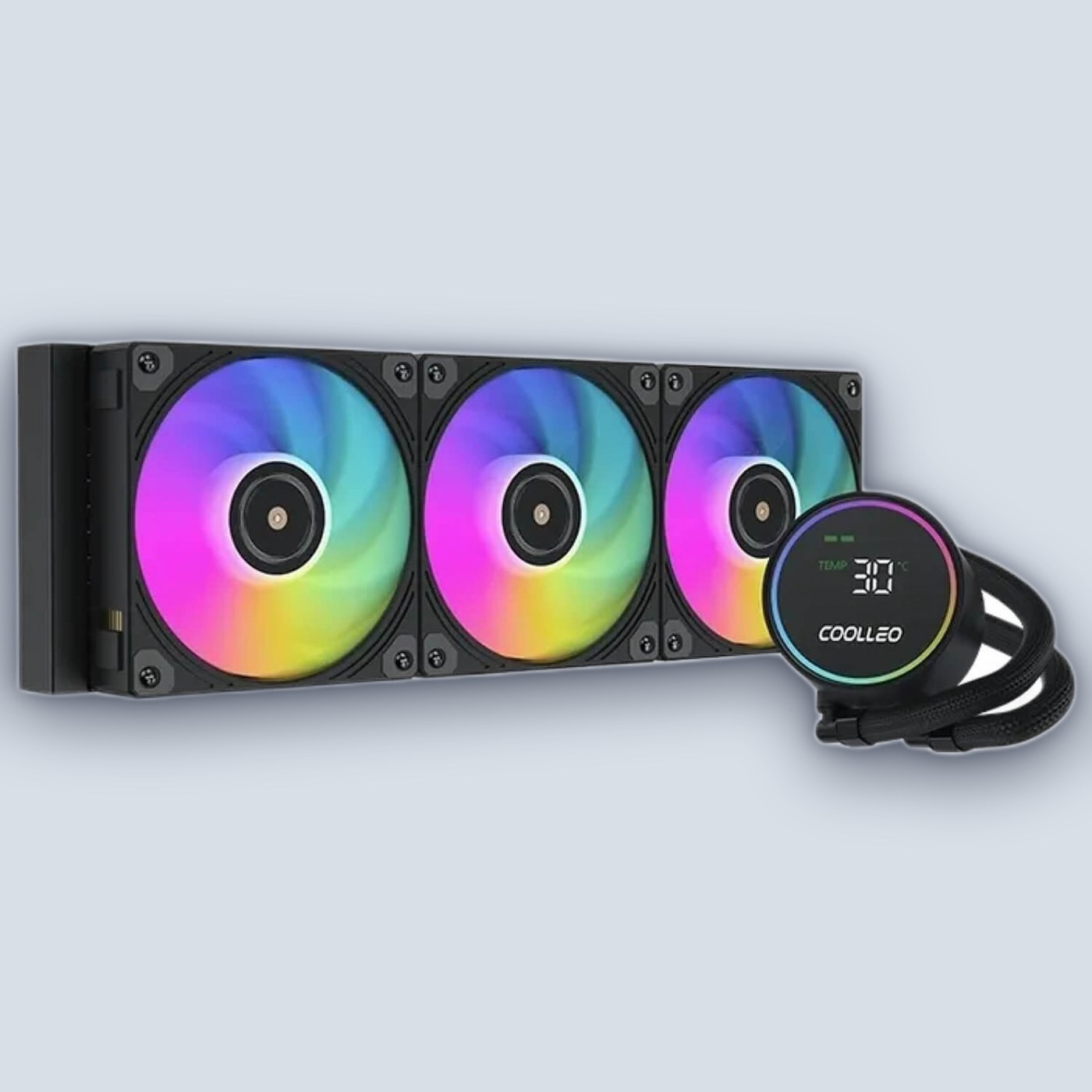 Coolleo ICE FAIRY DIG 360 BK CPU Liquid Cooler