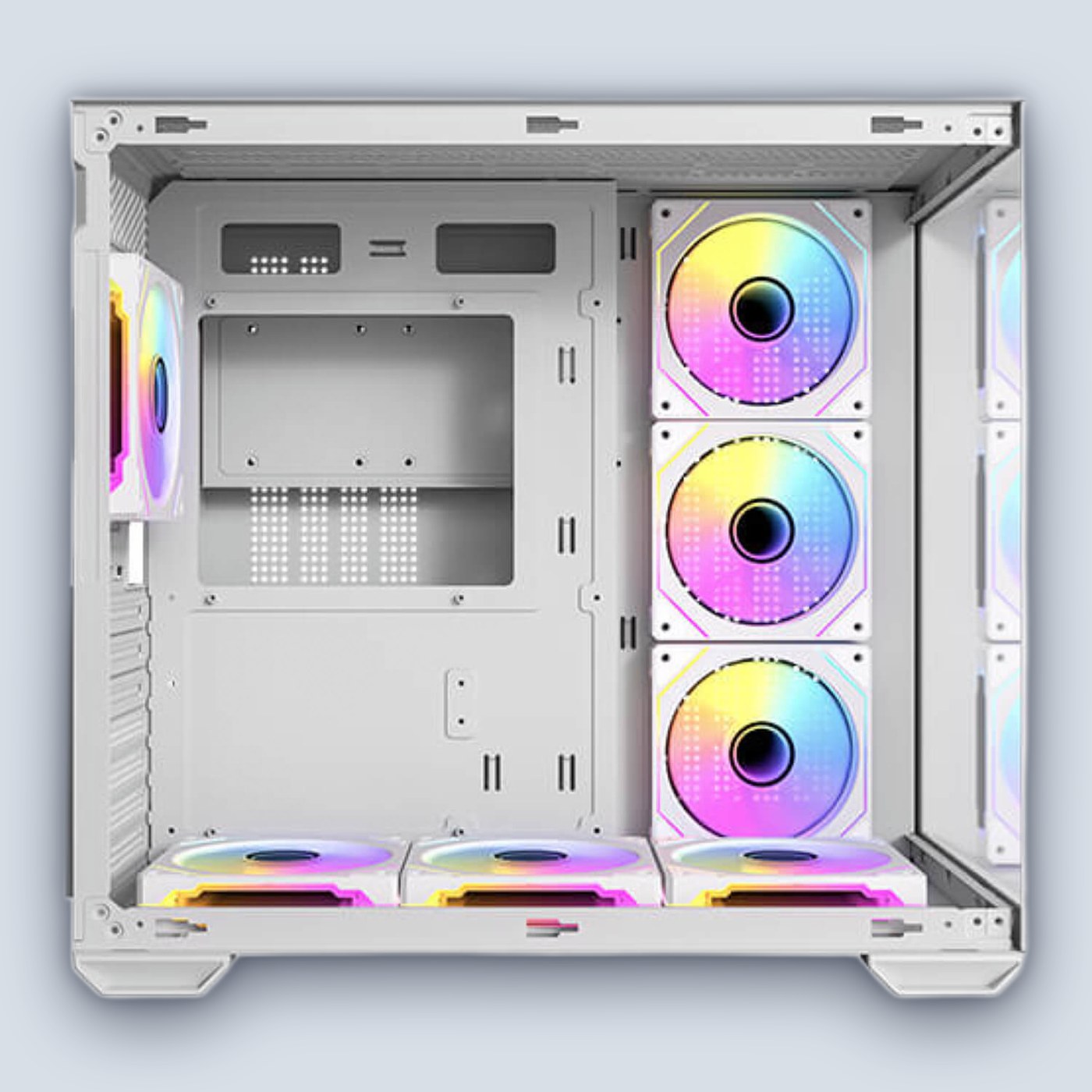 Antec CX Mirror White PC Case — image 4