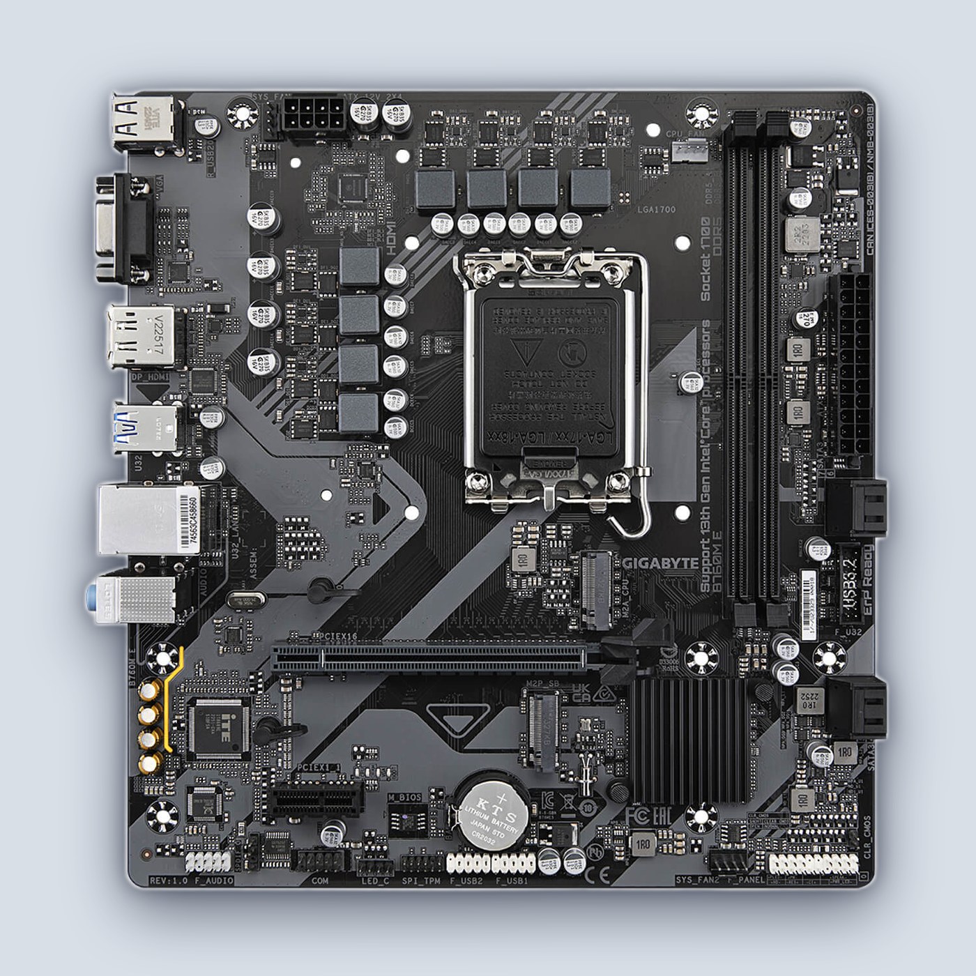 Gigabyte B760M E — image 2