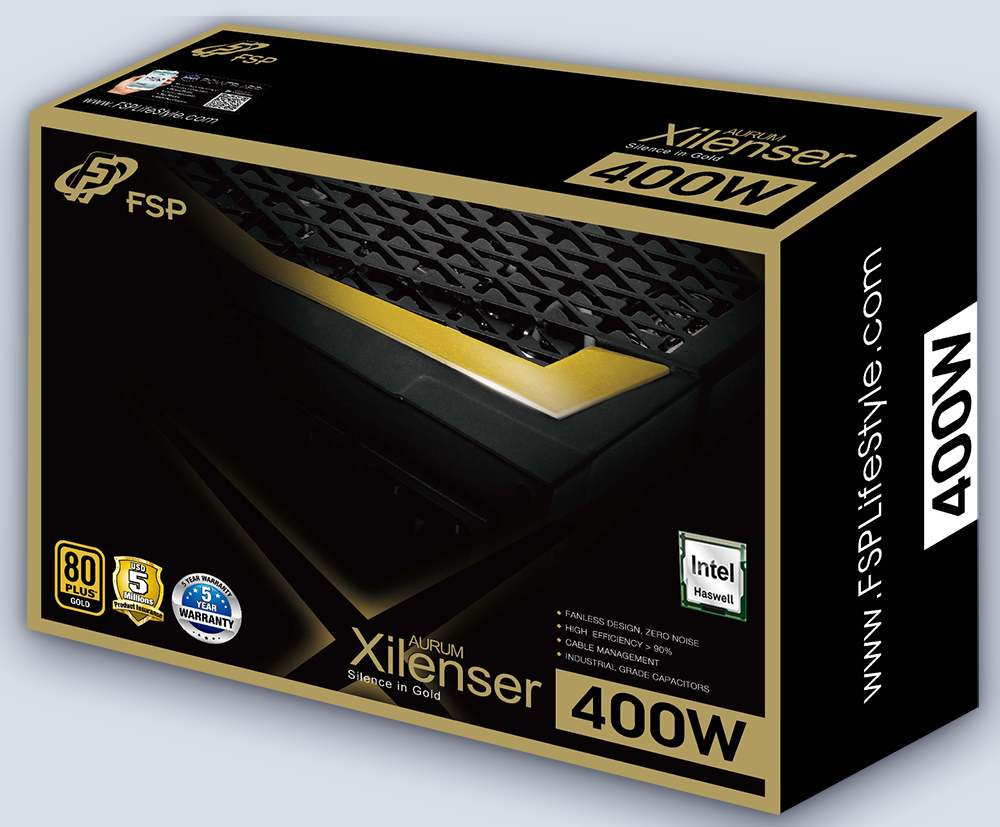 FSP Aurum Xilenser 500W Fanless 80+ Gold PFC — image 5