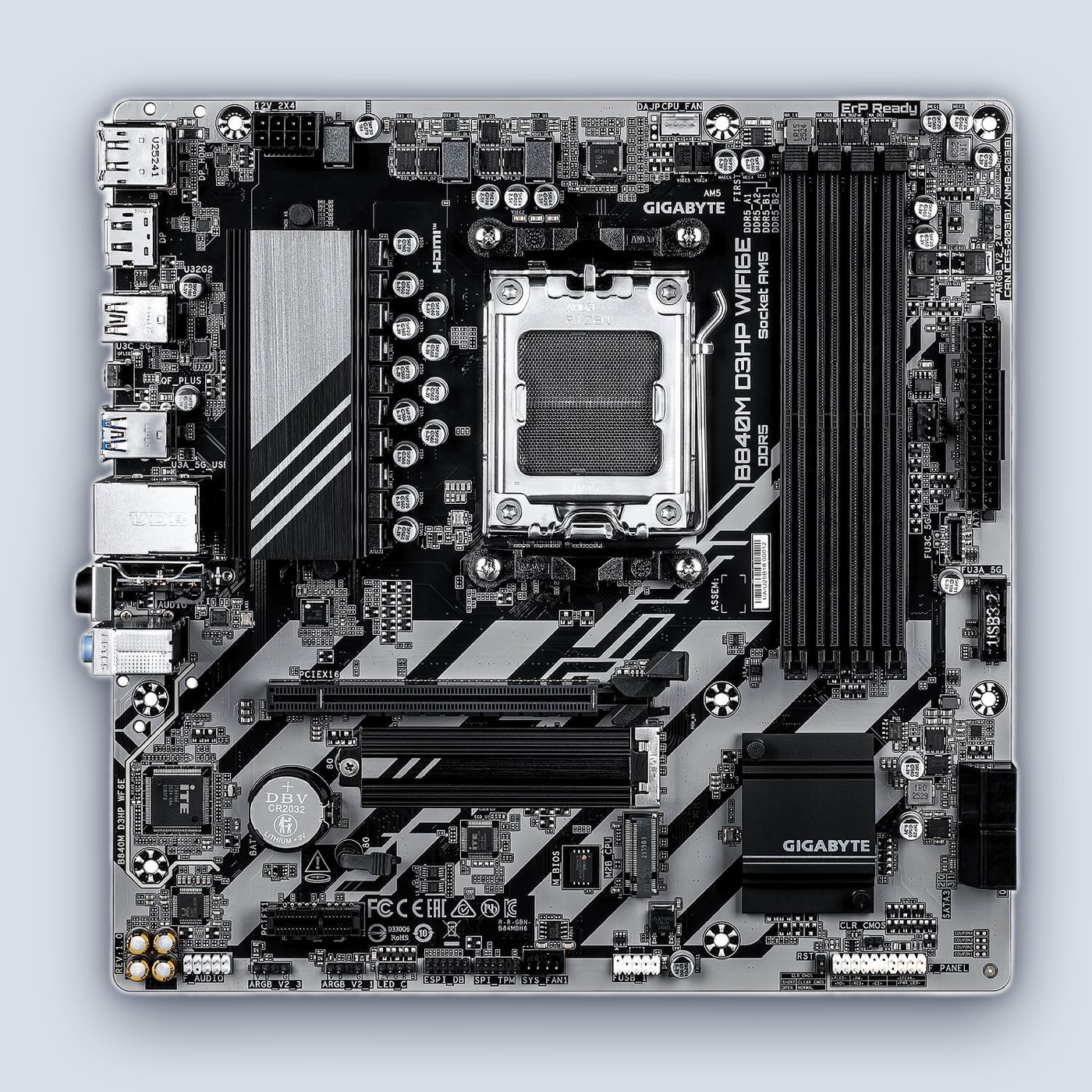 Gigabyte B840M D3HP WiFi6E — image 2