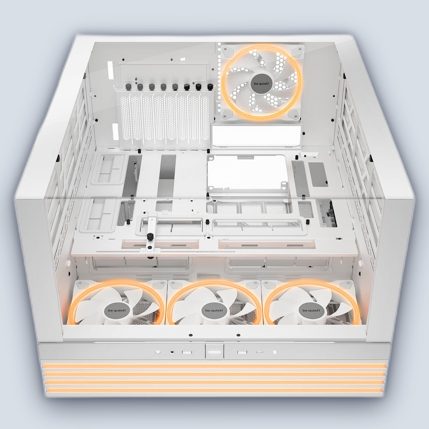 be quiet! LIGHT BASE 900 FX White PC Case — image 2