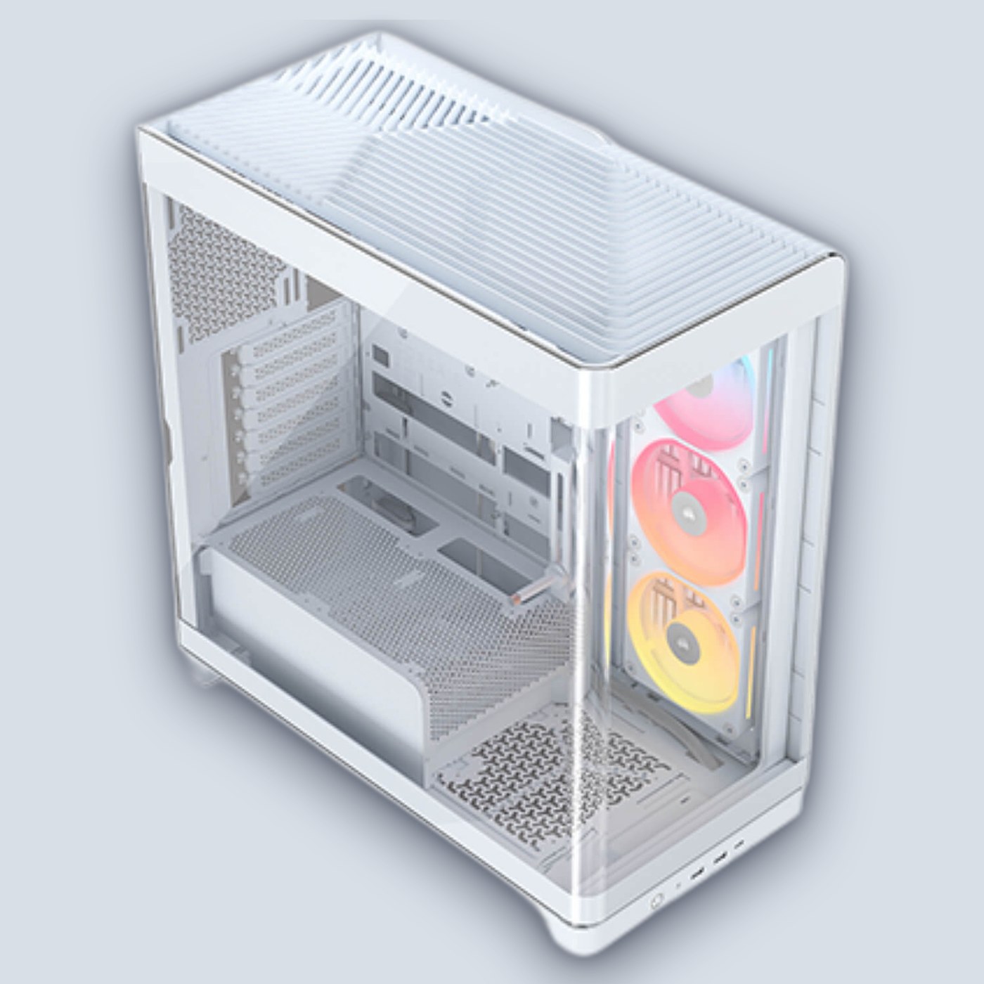 Corsair FRAME 4500X LX LINK White PC Case — image 2
