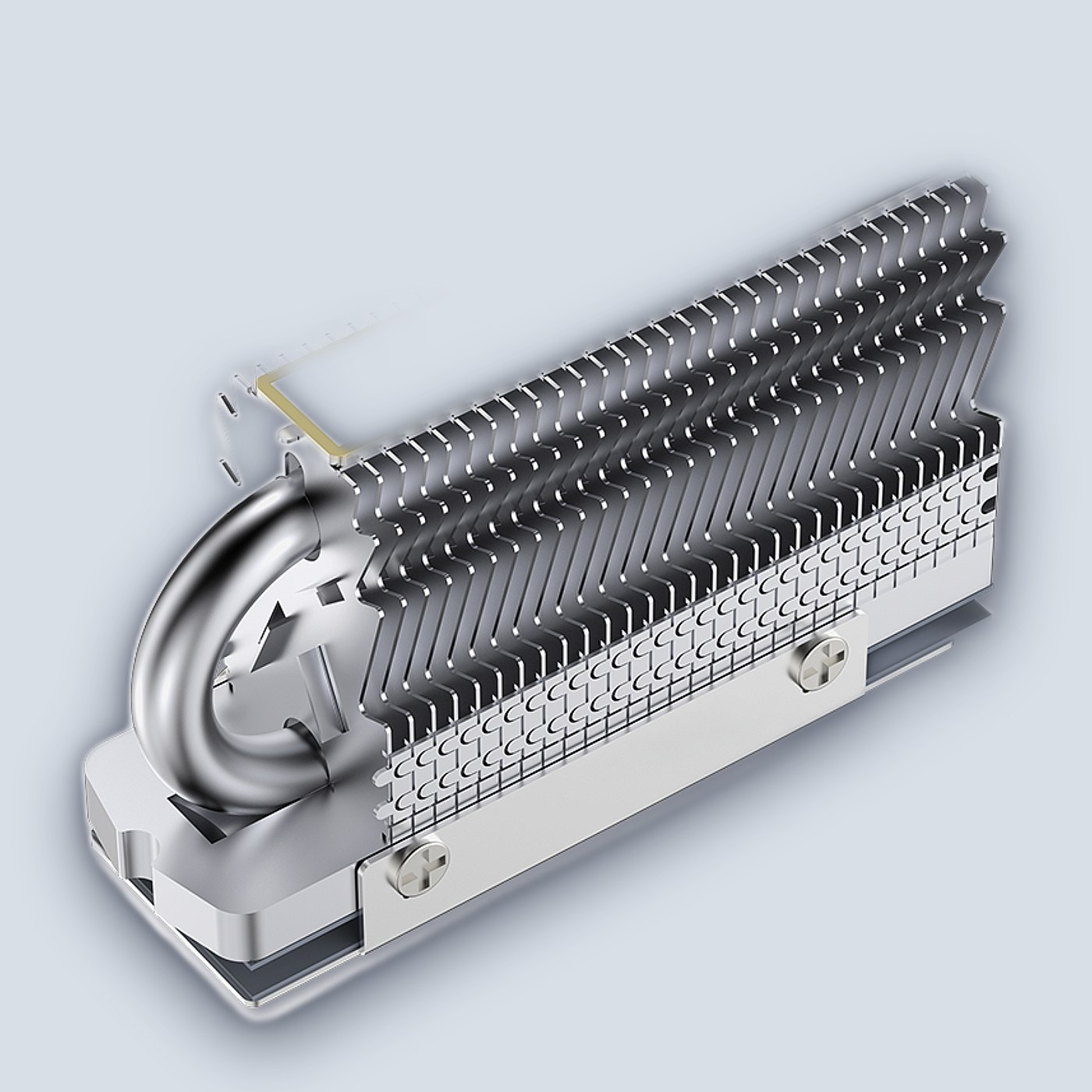 Coolleo CL-V1SSD Aluminium SSD Cooler