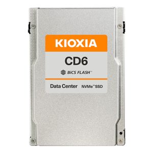 KIOXIA CD6-R 1.92TB 2.5" U.3 PCIe4x4 SIE SSD