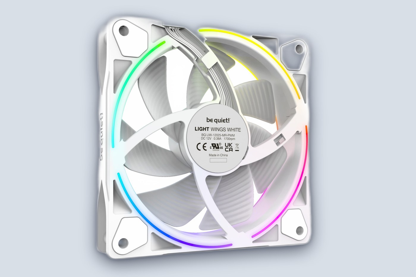 be quiet! Light Wings White 120mm PWM Triple-Pack โ image 2