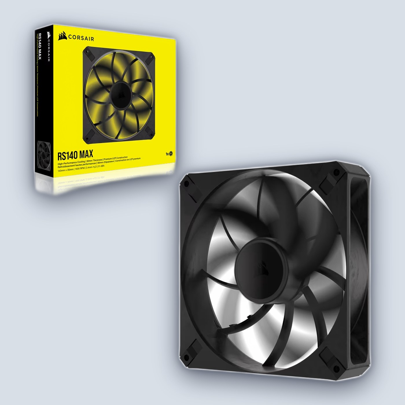 Corsair RS140 MAX PWM Thick 140mm Fan — image 4