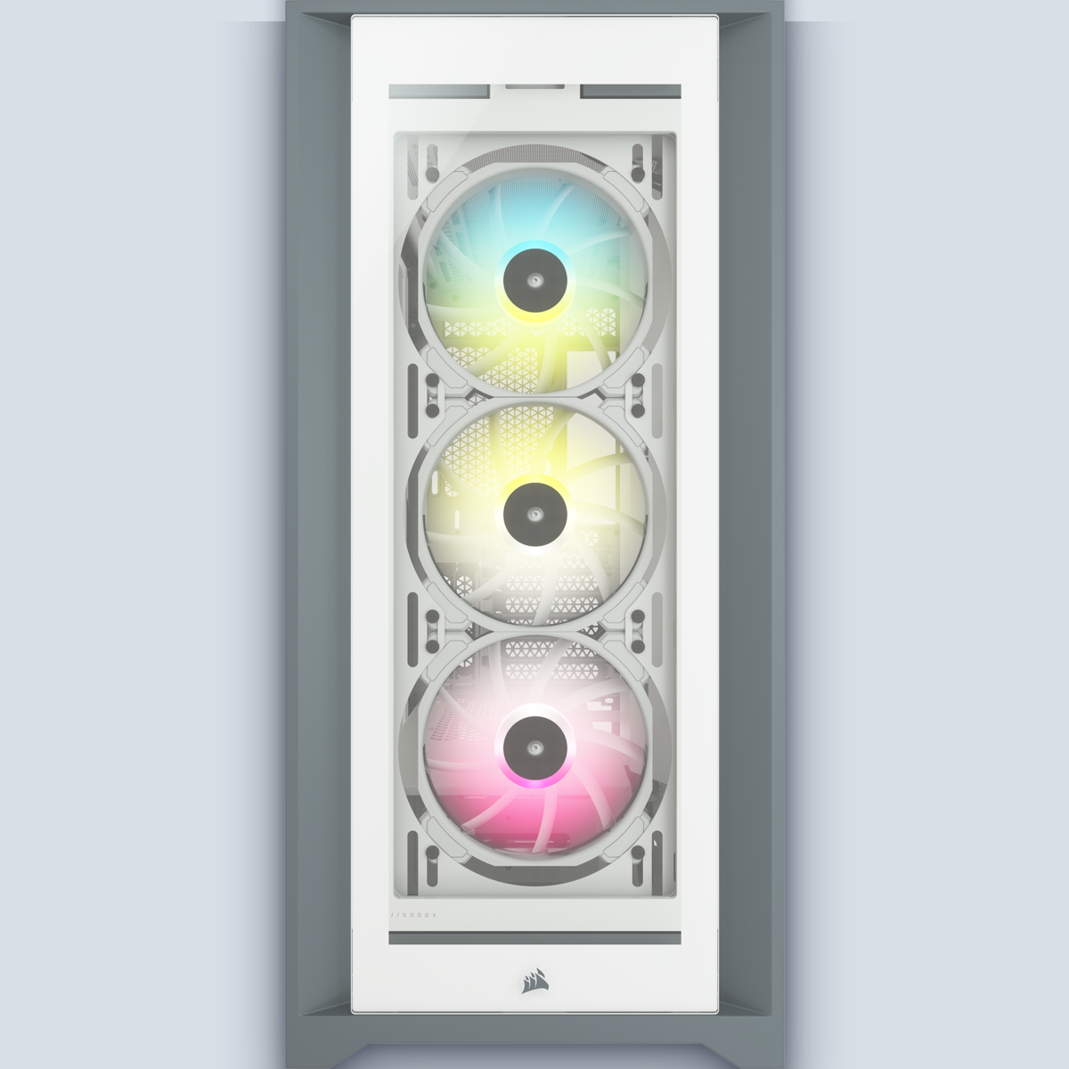 Corsair iCUE 5000X RGB Smart TG White PC Case โ image 2