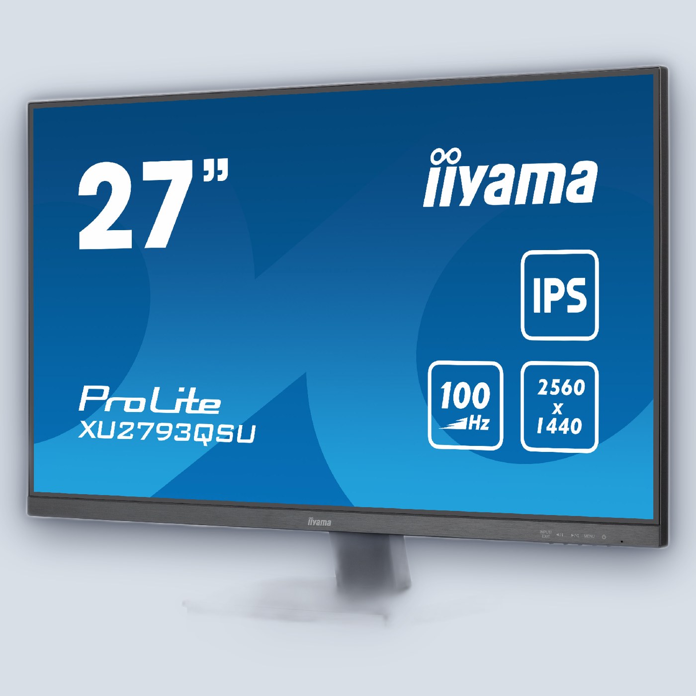 IIYAMA 27" ProLite IPS WQHD 100Hz 1ms Monitor (XU2793QSU) — image 2