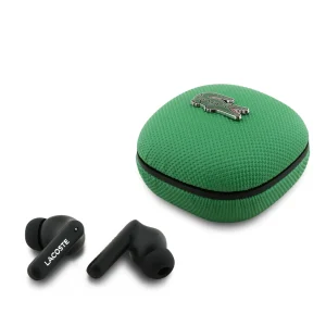 Lacoste Lacoste Leather TWS With Iconic Petit Pique Logo – Estragon Green