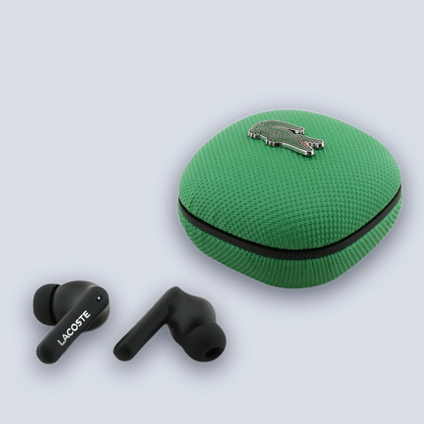 Lacoste Lacoste Leather TWS With Iconic Petit Pique Logo – Estragon Green