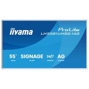 IIYAMA 55” ProLite VA 4K Android 24/7 Monitor — LH5581UHSG-1AG