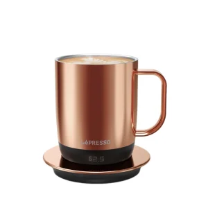 LePresso LePresso Aurelio 300ml Ceramic With Temperture Control Base – Rose Gold
