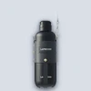 LePresso ThermaTrail Thermos Bottle with Crossbody Strap – Black
