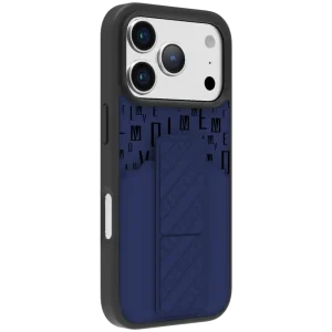 Levelo Levelo Morphix Gripstand Case With Cardholder for iPhone 17 Pro Max – Midnight Blue