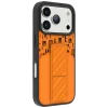 Levelo Levelo Morphix Gripstand Case With Cardholder for iPhone 17 Pro Max – Sunrise Orange