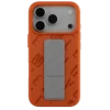 Levelo Morphix Vallo Faux Leather Gripstand Case for iPhone 17 Pro – Sunrise Storm
