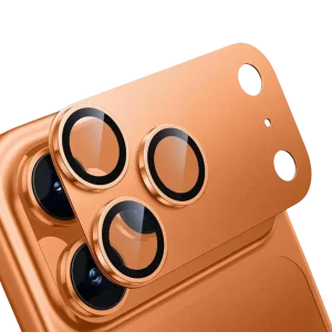 Levelo Levelo Trio Pro Camera Lens Protector For Iphone 17 Pro Max – Orange