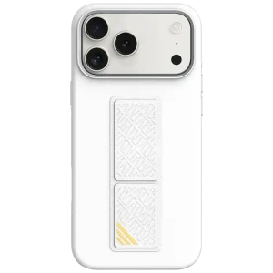 Levelo Levelo Morphix Silicone GripStand Case for iPhone 17 Pro Max – Silver