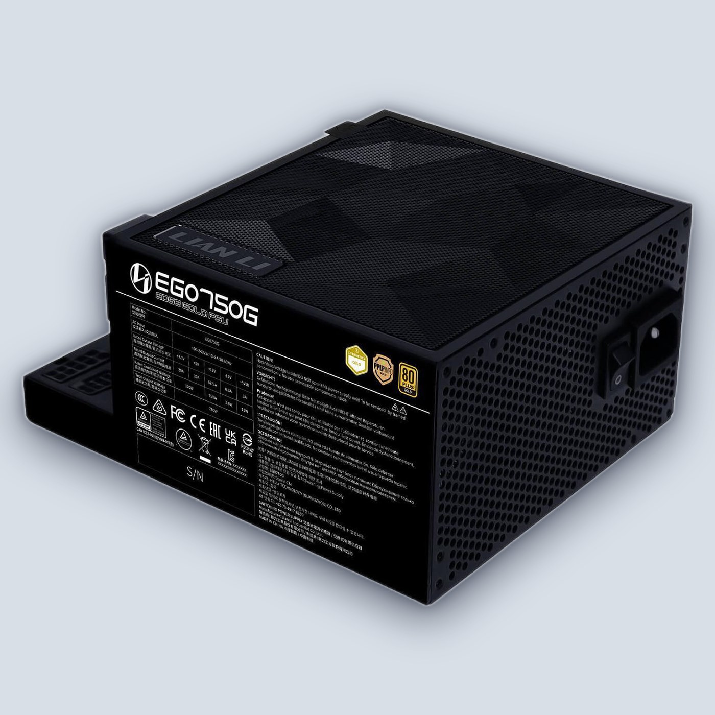 Lian-Li EDGE 750W Gold Black Power Supply โ image 4