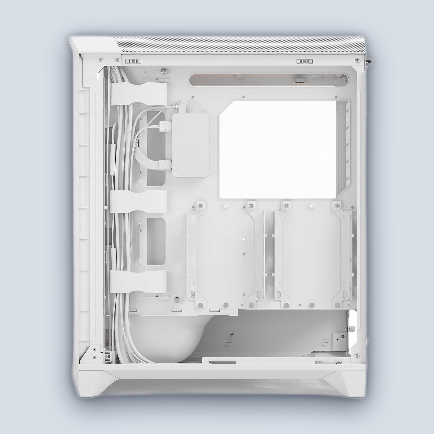 Fractal Design Meshify 3 Ambience Pro RGB White TG Clear Tint PC Case — image 5