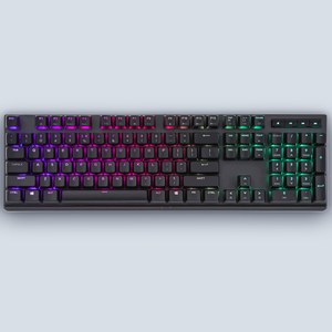 CoolerMaster MK750 Brown Switch Hebrew/English Mechanical Gaming Keyboard