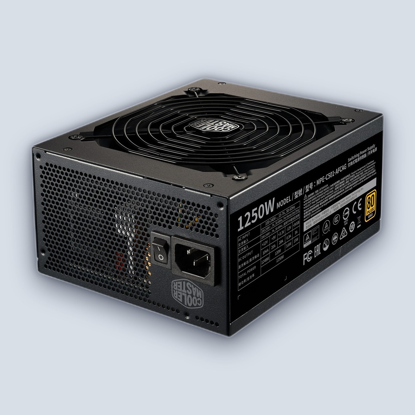 CoolerMaster 1250W MWE Gold Fully Modular