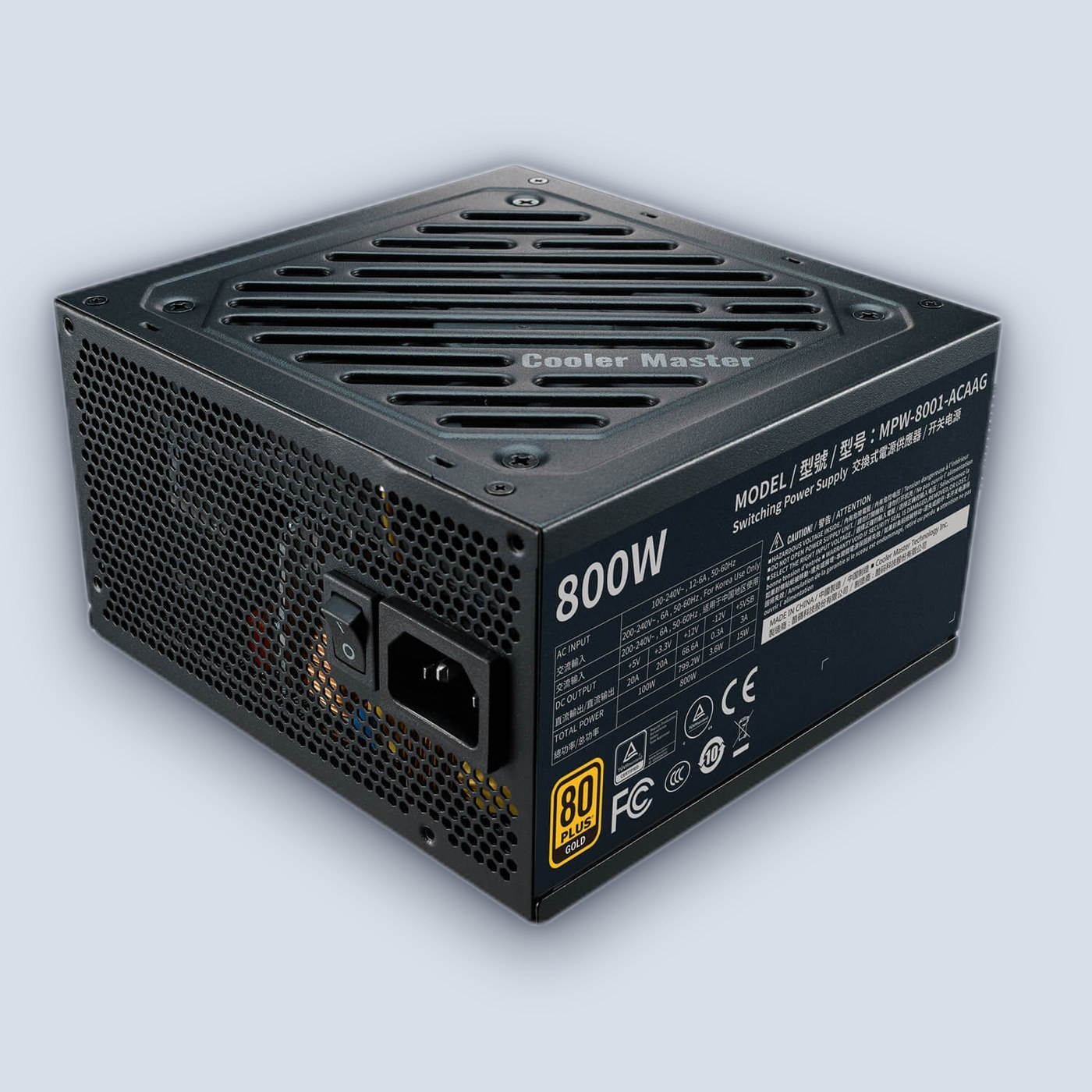 CoolerMaster G800 GOLD 800W 80+ Gold