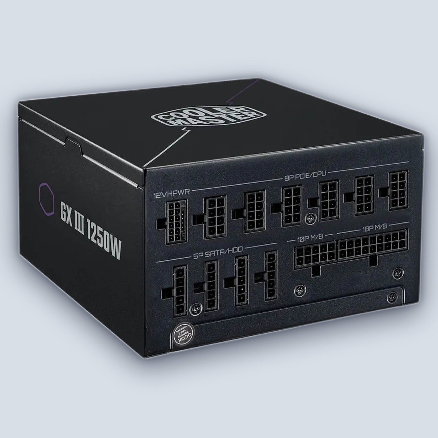 CoolerMaster 1250W GX III (ATX3.0) Gold 80+ Fully Modular Power Supply